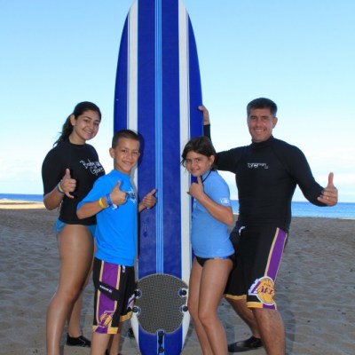 family surf picture
