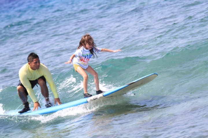 surfing lesson