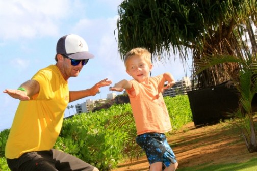 child surf lesson
