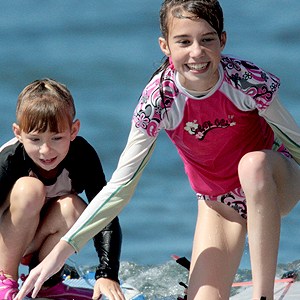 kids surfing